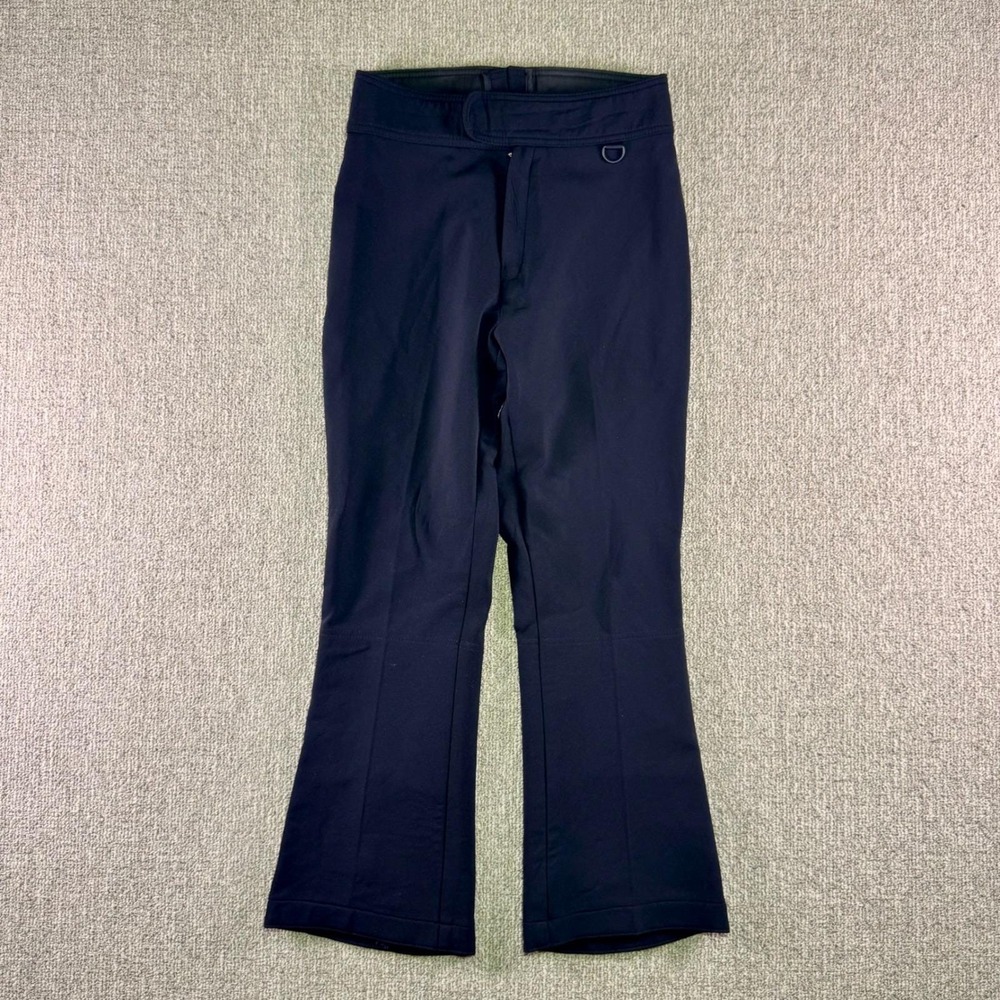 LL Bean WB-400 Schoeller Soft Shell Ski Pants Women's 6R Black Winter Snow - Picture 1 of 7